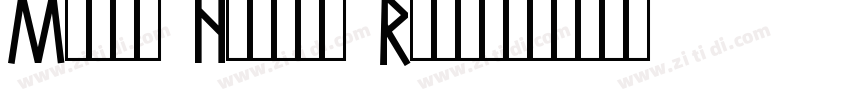 Myron Hector Regular字体转换